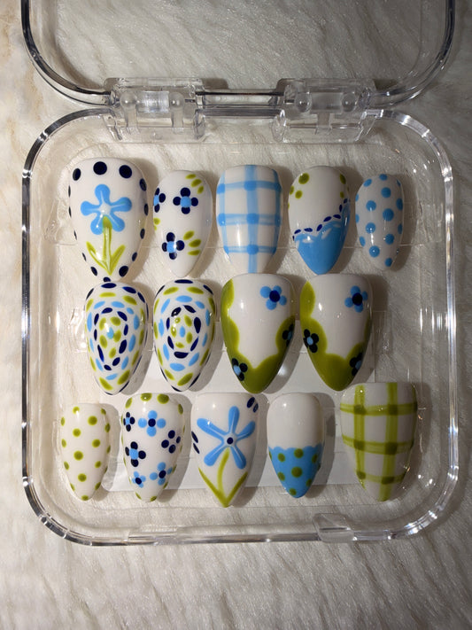 Blue & Green in Spring