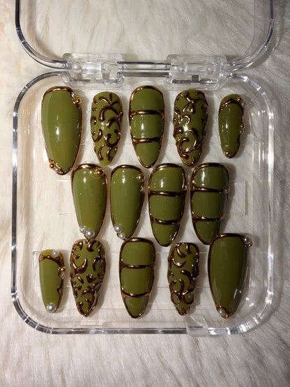 Olive Filigree