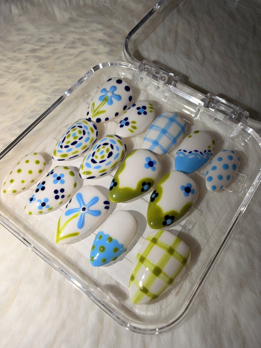 Blue & Green in Spring