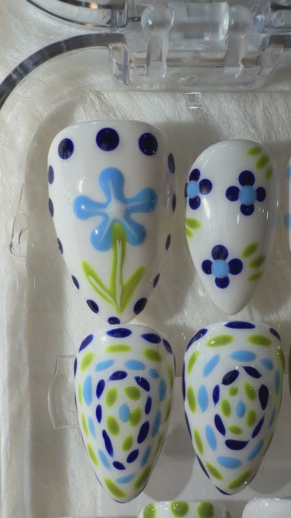 Blue & Green in Spring